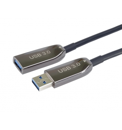 PremiumCord USB 3.0 prodlužovací optický AOC kabel A/Male - A/Female 25m