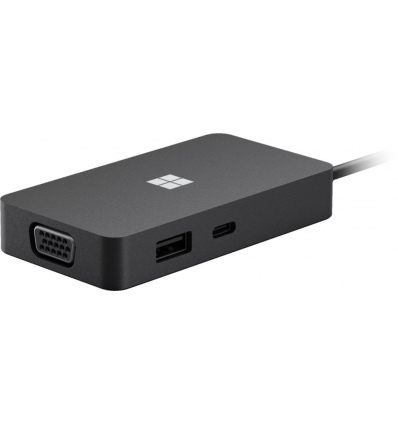 Microsoft Surface USB-C Travel Hub, Black, Commerc