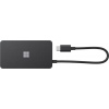 Microsoft Surface USB-C Travel Hub, Black, Commerc