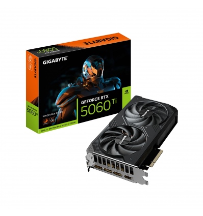 GIGABYTE GeForce RTX 5060 Ti WINDFORCE/OC/16GB/GDDR7