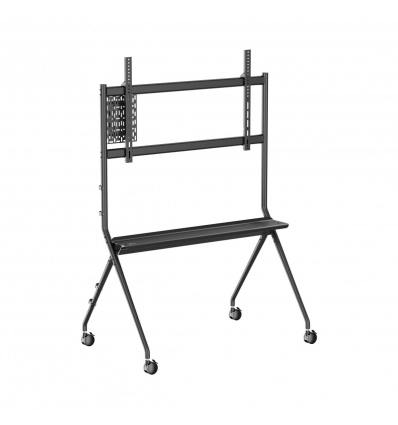 Vogel's ESSENTIAL T1021 pojízdný stojan pro TV 65-98", 120 kg, výška 154 cm, černý