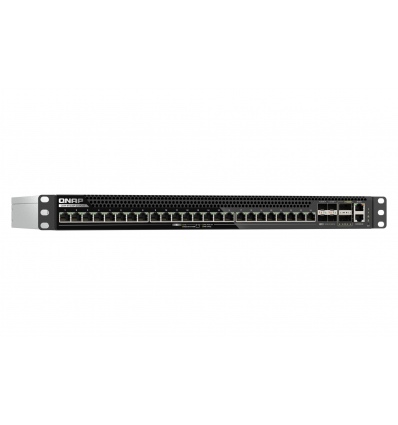 QNAP řízený switch QSW-M7230P-2X4F24T (24x 10GbE PoE port, 4x 25Gb port, 2x 100Gb port)
