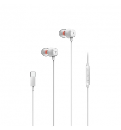 GENIUS headset HS-M368, USB-C, bílá