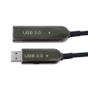 PremiumCord USB 3.2 + 2.0 AOC kabel A/M - A/F 30m
