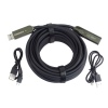 PremiumCord USB 3.2 + 2.0 AOC kabel A/M - A/F 30m