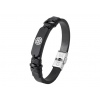 CARNEO PAY Fashion náramek Iron spirit black
