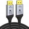 PremiumCord DisplayPort 1.4, 8K, optický, 25m
