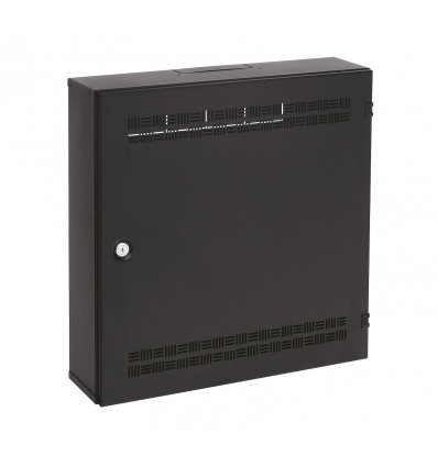 Rozvaděč SOHO LC-18 s lištami 2U, 4U a 11U, 550x550x150mm černá RAL9005