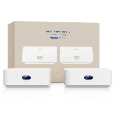 Ubiquiti UX7-2, UniFi Express 7, Whole Home WiFi (2-pack)