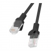 PATCHCORD CAT.5E UTP 3M BLACK FLUKE PASS LANBERG 1