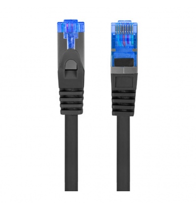 PATCHCORD CAT.6A S/FTP LSZH CCA 0.5M BLACK FLUKE P