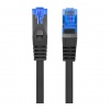PATCHCORD CAT.6A S/FTP LSZH CCA 2M BLACK FLUKE PAS