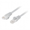 PATCHCORD CAT.6 UTP LSZH CU 1M ŠEDÝ FLUKE PASS LAN