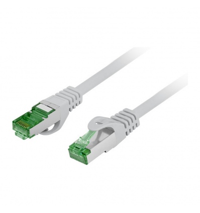 PATCHCORD CAT.7 S/FTP LSZH CU 10M ŠEDÝ FLUKE PASS