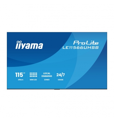 115" iiyama LE11566UHSB-B1AG:mini LED