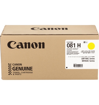 Canon Cartridge 081 H Y