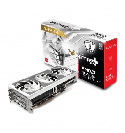 Sapphire NITRO+ AMD Radeon RX 9070 XT PhantomLink Polar Edition/OC/16GB/GDDR6