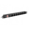 NAPÁJECÍ DISTRIBUČNÍ JEDNOTKA (PDU) 19" LANBERG 1U
