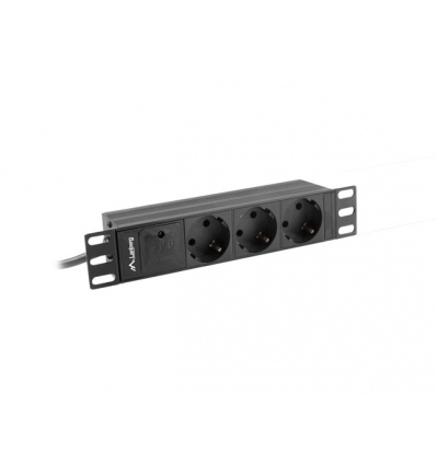 NAPÁJECÍ DISTRIBUČNÍ JEDNOTKA (PDU) 10" LANBERG 1U