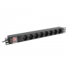 NAPÁJECÍ DISTRIBUČNÍ JEDNOTKA (PDU) 19" LANBERG 1U