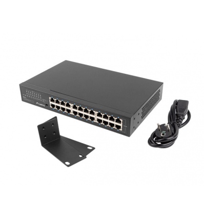 SWITCH LANBERG 16X 100MB POE+/2X 1GB/1X SFP UNMANA