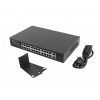 SWITCH LANBERG 24X 1GB POE+/2X GB 2X SFP RACK 19"
