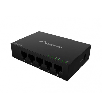 LANBERG SWITCH DSM1-1005 5X 1GB/S UNMANAGED GIGABI