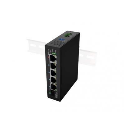 SWITCH LANBERG ILFE-4P-1GE-1S-90 POE 1xBT 3xAT SFP