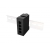 SWITCH LANBERG DIN-FE4-AT-30W 1XIN 3X OUT 100MB PO