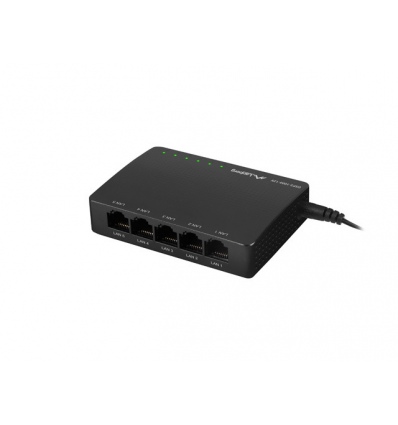 SWITCH LANBERG DSP2-1005-12V 5X 1GB/S UNMANAGED GI