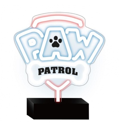 Dekorativní LED neon na stojanu Tlapková patrola - Logo