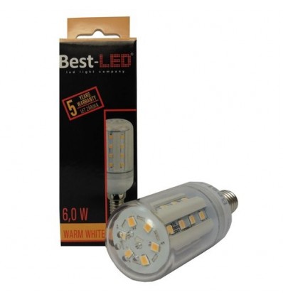 BEST LED ŽÁROVKA E14, 240V 6W, W TEPLÁ (ZA 45W)