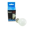 BEST-LED ŽÁROVKA G45 - E27, 240V, 5W, 470LM, 5500K, žárovka dodává studené bílé světlo