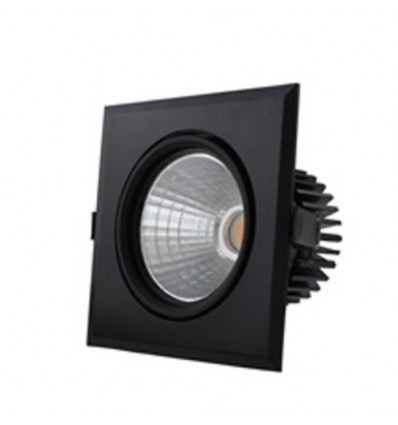 Svítidlo GRILLE, 110-264V, 20W, 1900-2100lm, 195x195, 4000K, 45°, BLACK