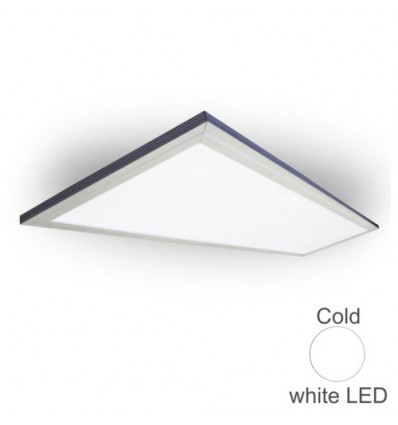 BEST-LED I-Panel 1200x300 (1195*295*10), 240V,48W, CW, barva rámu stříbrná