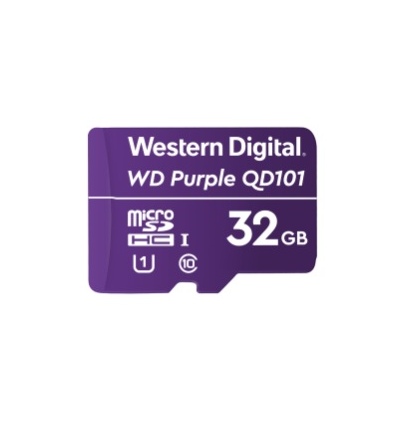 WD Purple microSDHC 32GB Class 10 U1