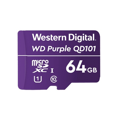 WD Purple microSDXC 64GB Class 10 U1