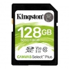 Kingston Canvas Select Plus U3/SDXC/128GB/100MBps/UHS-I U3 / Class 10