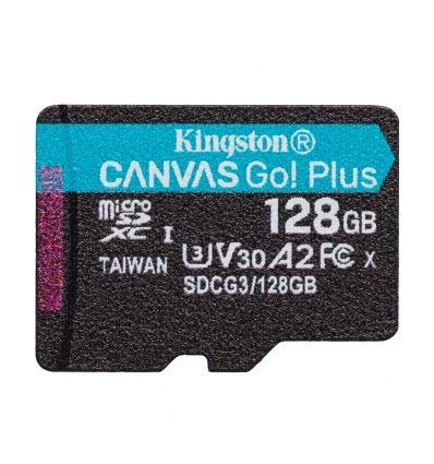 Kingston Canvas Go Plus A2/micro SDXC/64GB/170MBps/UHS-I U3 / Class 10