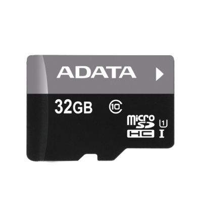 Adata/micro SDHC/32GB/UHS-I U1 / Class 10/+ Adaptér