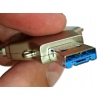 VIKING USB FLASH DISK 3.0 4v1 64GB, S KONCOVKOU APPLE LIGHTNING, USB-C, MICRO USB, USB3.0, stříbrná