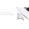 VIKING USB FLASH DISK 16G, 4v1 S KONCOVKOU APPLE LIGHTNING, USB-C, MICRO USB, USB-A