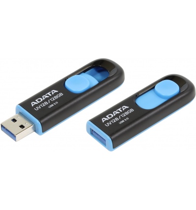 ADATA UV128/128GB/40MBps/USB 3.0/USB-A/Modrá