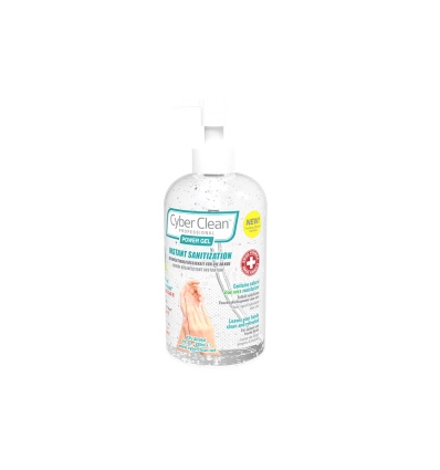 CyberClean POWER GEL - instant liquid sanitizer 7 oz / 220 ml (47029)