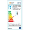 Solight LED stropní světlo Wave, 60W, 4200lm, stmívatelné, změna chromatičnosti, dálkové ovládání