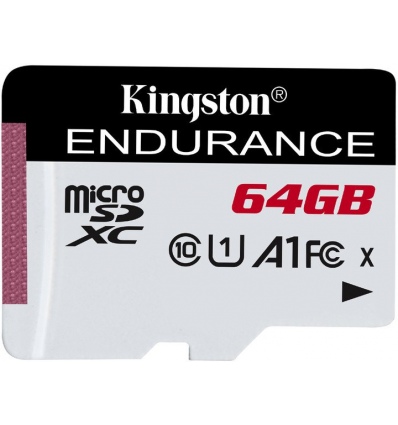 Kingston Endurance/micro SDXC/64GB/95MBps/UHS-I U1 / Class 10