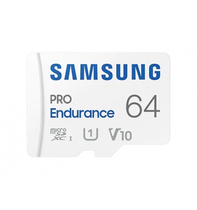 Samsung PRO Endurance/micro SDXC/64GB/100MBps/UHS-I U1 / Class 10/+ Adaptér