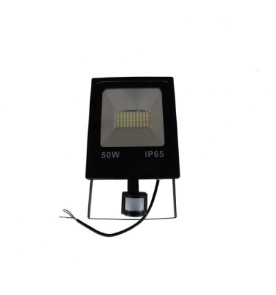 LED reflektor Flood light 50W s čidlem, 240V, CW