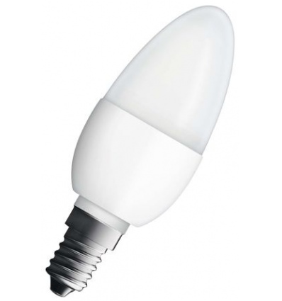 Osram LED žárovka E14 5,7W 2700K 470lm Value B40-svíčka matná