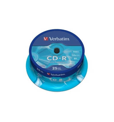 VERBATIM CD-R(25-Pack)Spindl/52x/700MB